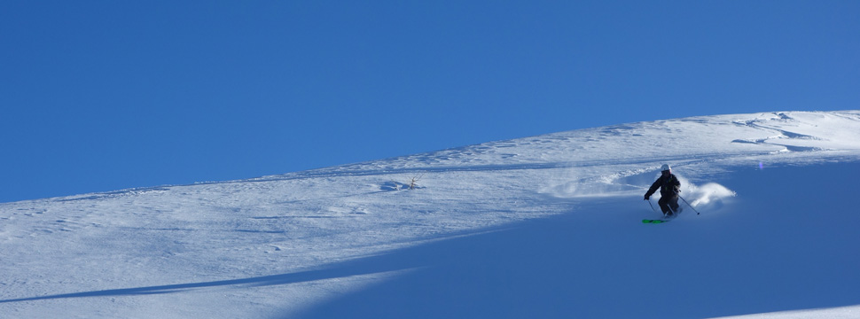 snowboarders en freeride - Serre Chevalier Vallée - La Cucumelle