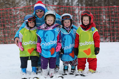 Jeunes skieurs de moins de 4 ans à Serre Chevalier